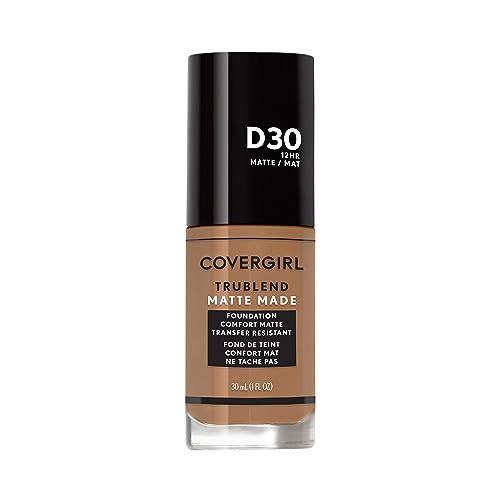 COVERGIRL TruBlend Matte Made Liquid Foundation Bronze 101 Fl Oz Pack of 1