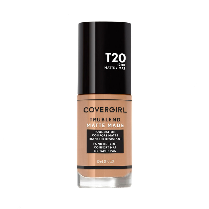 COVERGIRL TruBlend Matte Made Liquid Foundation Soft Honey 1 Fl Oz Pack of 1