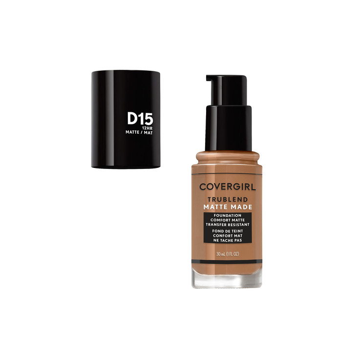 COVERGIRL TruBlend Matte Made Liquid Foundation Warm Tawny 1 Fl Oz Pack of 1