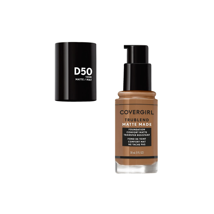 COVERGIRL TruBlend Matte Made Liquid Foundation Deep Golden 101 Fl Oz Pack of 1