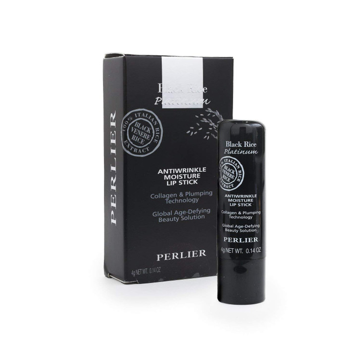 Perlier Black Rice Platinum Plumping Lip Balm 014 floz