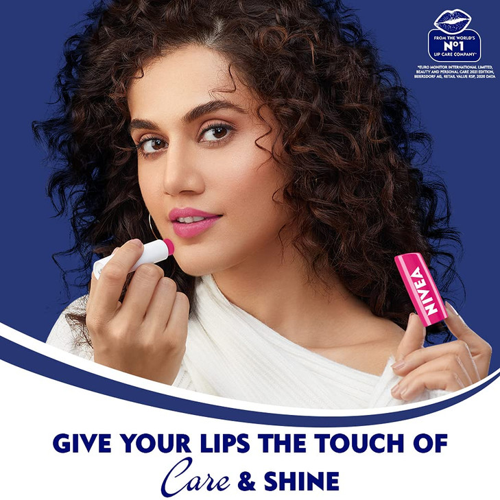 Nivea Fruity Shine Watermelon Lip Balm 48gm