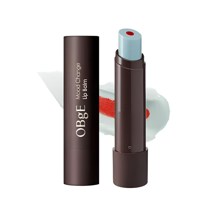 OBgE Mood Change Lip Balm 01oz Moisturizing Lip Balm Stick for Smooth Hydrated Lips with ColorChanging Formula Beeswax C