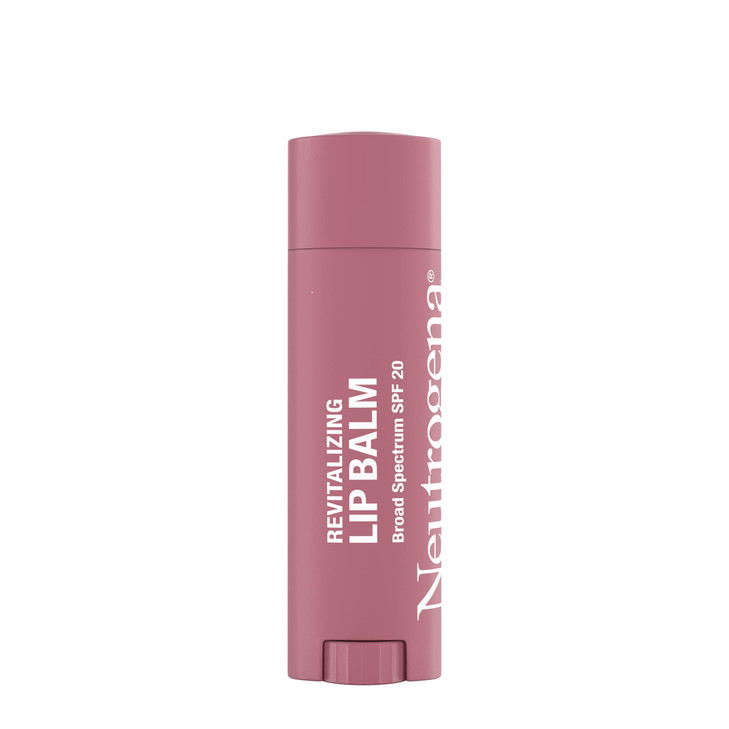 Neutrogena Revitalizing Tinted Lip Balm Broad Spectrum SPF 20 Sunscreen Moisturizing Lip Balm with a Sheer Tint for Soft