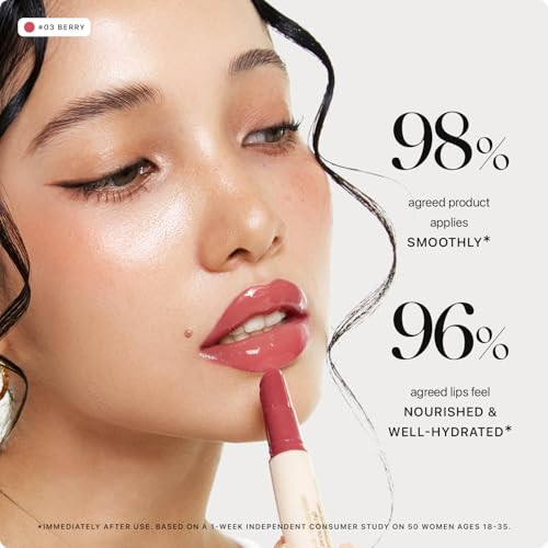 Nature Republic HONEY MELTING LIP 03 BERRY SOFT LIP STICK Hydrating Gloss Moisturizing balms Sheer tint Shine Glowy Fini