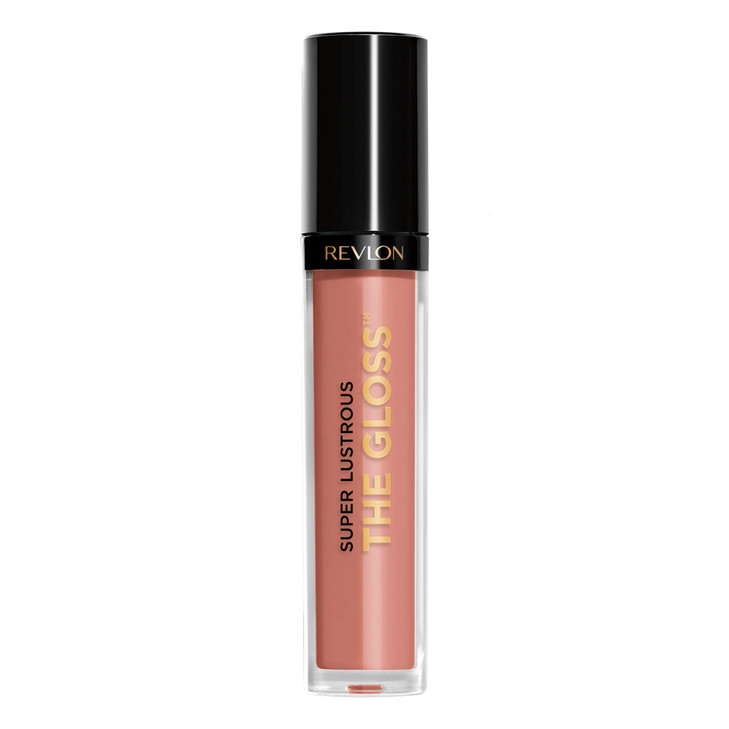 Revlon Super Lustrous Lip Gloss, Non-Sticky, Hydrating, High Shine Finish, 215 Super Natural, 0.13 oz online at globaldelivered