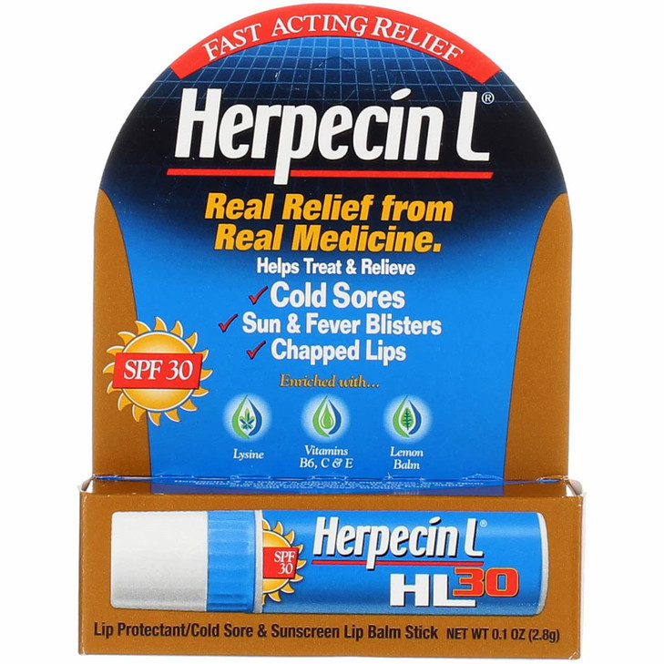 Herpecin L Lip Protectant SPF 30 010 oz Pack of 3