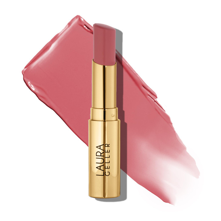 LAURA GELLER NEW YORK Jelly Balm Moisturizing Tinted Lip Balm In the Buff Hydrating Vitamin E SemiShine Finish