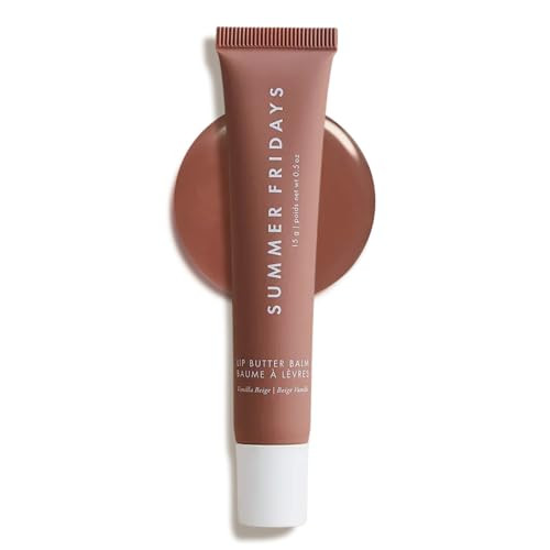 Summer Fridays Tinted Lip Butter Balm Conditioning Vegan Lip Balm for Instant Moisture Shine Hydration Softening Soothin
