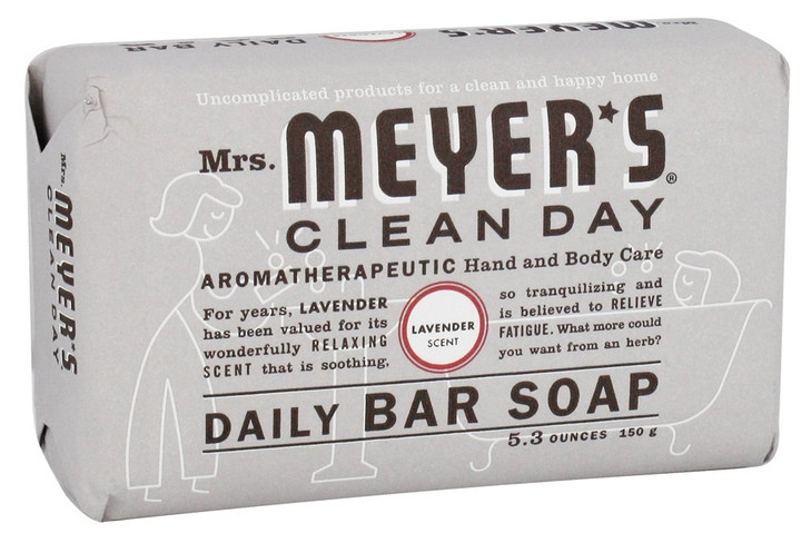 Mrs. Meyer's Bar Soap, Lavender, 5.3 Ounce online at globaldelivered