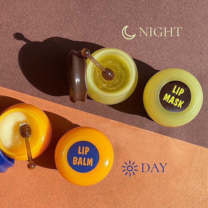 Kleancolor Honey Lip Balm Mask Set with Honey Dippers
