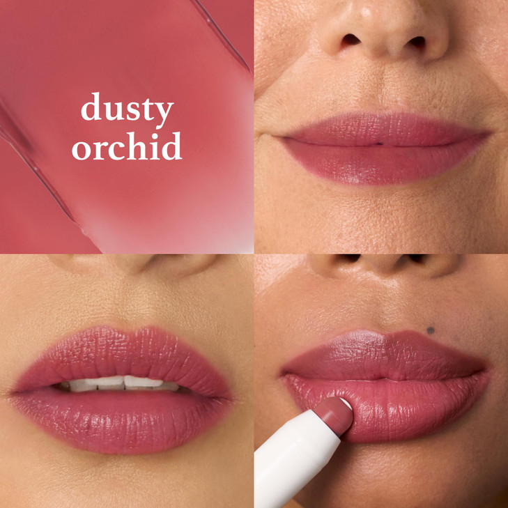 Julep Its Balm Tint of Color Lip Balm Dusty Orchid Summer Hydrating Lip Color with Vitamin E Core Natural Gloss Finish V