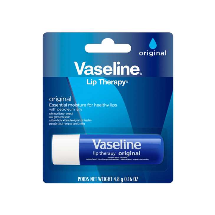 Vaseline Lip Therapy original with petroleum jelly 48g