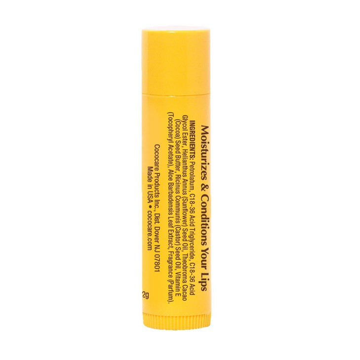 Cococare Cocoa Butter Lip Balm The Little Yellow Stick Enriched with Natural Cocoa Butter Conditions Protects Lips with