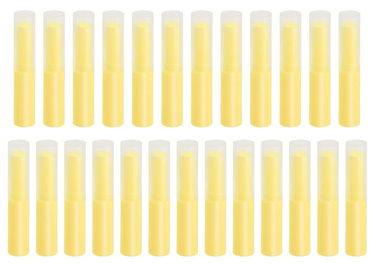Mini Skater 014oz Empty Flavored Lip Balm Container Tubes Plastic Homemade Moisturizing Lip Stick with Caps Bulk Fit for