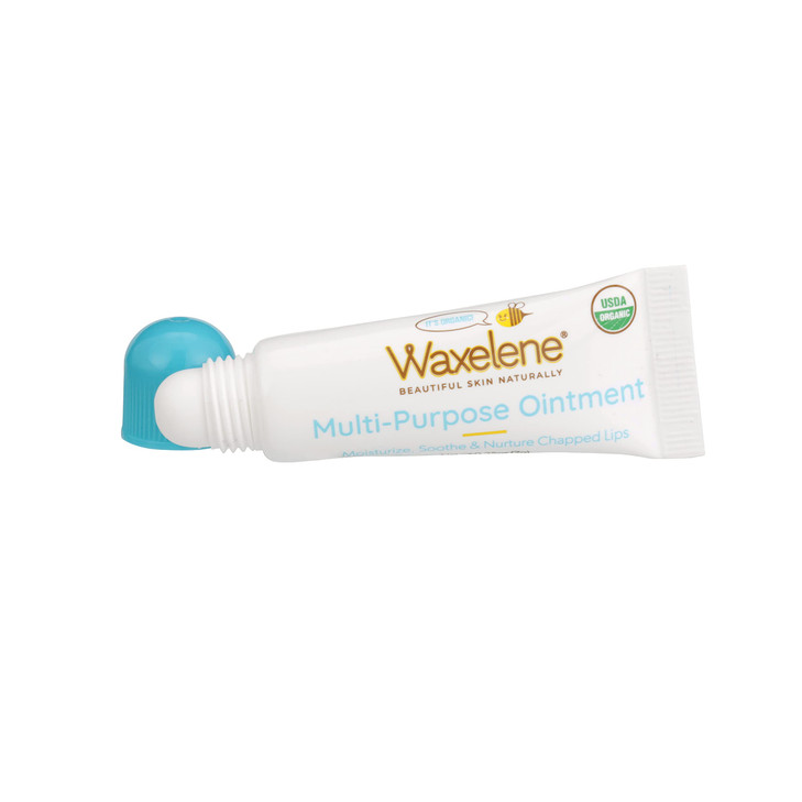 Waxelene Original Lip Tube 3 Piece Best Lip Balm Ever Organic Calming Multipurpose Ointment Baby Eczema Dry Sensitive Sk