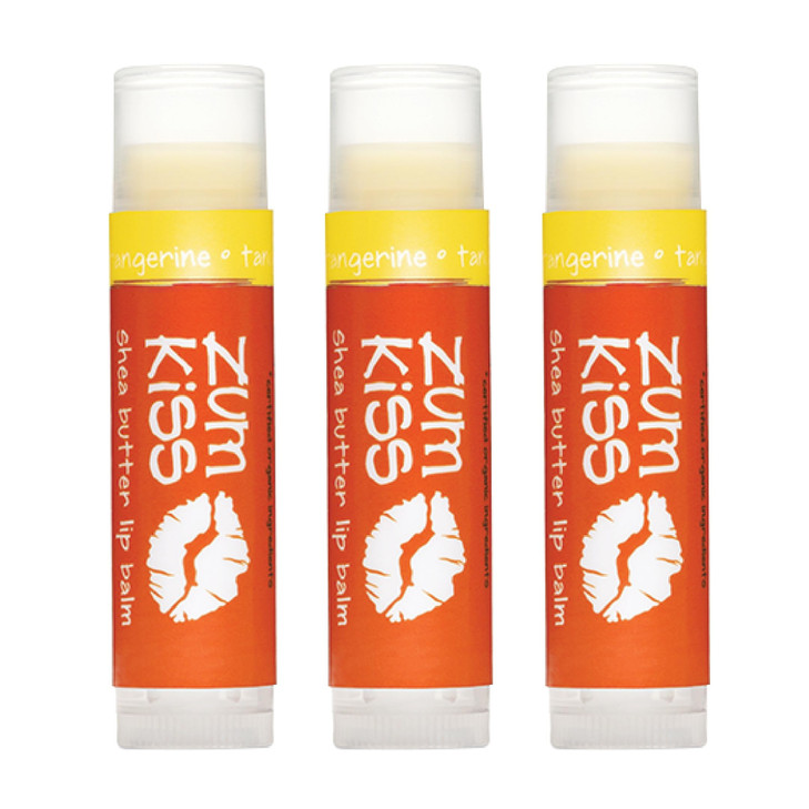 Indigo Wild Zum Kiss Stick Natural Lip Balm with Organic Beeswax Sunflower Oil Vitamin E Flavored Hydrating Lip Moisturi