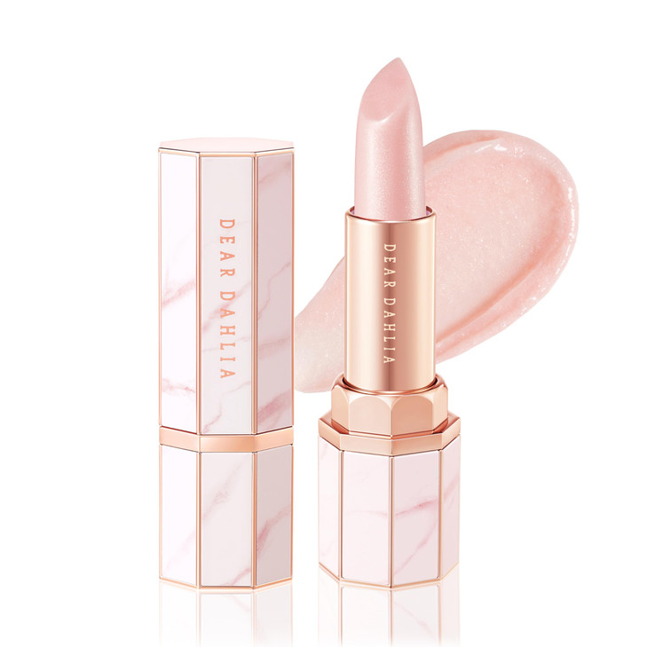DEARDAHLIA Lipstick Paradise Tinted Blooming Lip Balm Fantasy Vegan Lip Moisturizer with Shimmering Pearl Finish Nourish