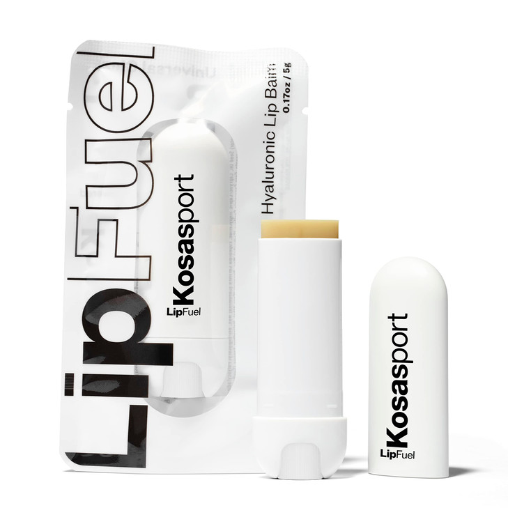 Kosas Lipfuel Hyaluronic Active Sport Lip Balm Hydrates Energizes and Protects Natural Lip Treatment and Care Baseline