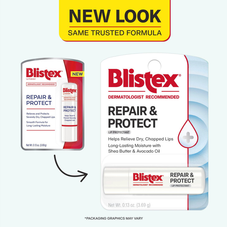 Blistex Repair Protect Lip Balm 013 oz Severe Chapped Lip Prevention Smooth Formula Lip Treatment Hydrating Lip Balm Lon