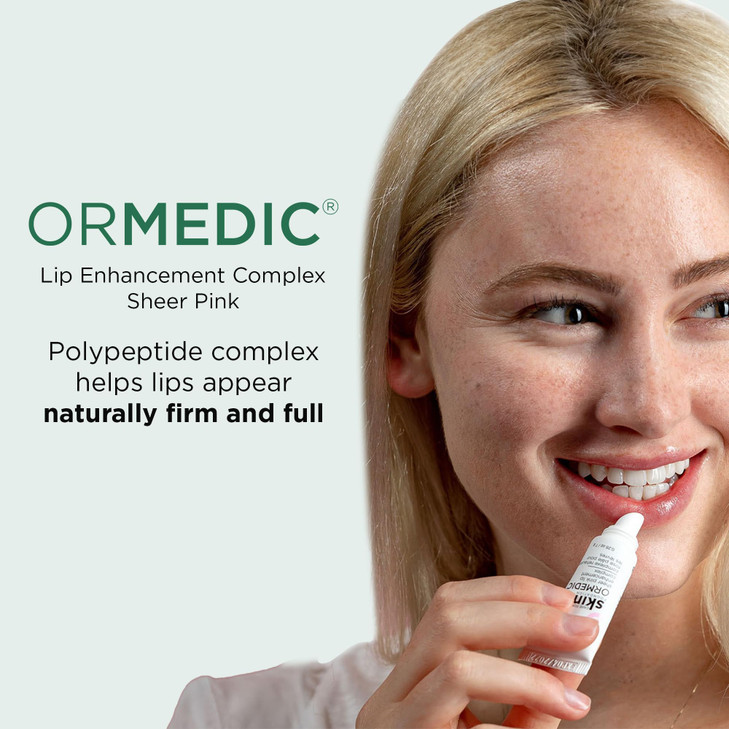 IMAGE Skincare ORMEDIC pH Balancing Lip Enhancement Complex with Avocado Oil Vitamin E for Deep Hydration Sheer Pink 025
