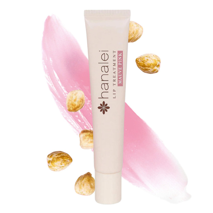 Hanalei Lip Treatment for Dry Chapped Lips Intensive Overnight Moisturizer with Kukui Oil Shea Butter Grapeseed Oil Hydr