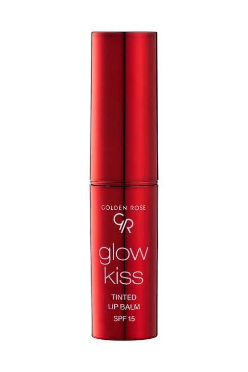 Golden Rose Cosmetics Glow Kiss Tinted Lip Balm with SPF15 Vegan Formula Cherry Juice