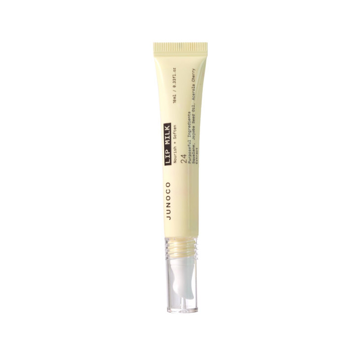 JUNO Co Lip Milk Hydrating Lip Balm by day and Intensive Lip Mask by night 10ml033 floz