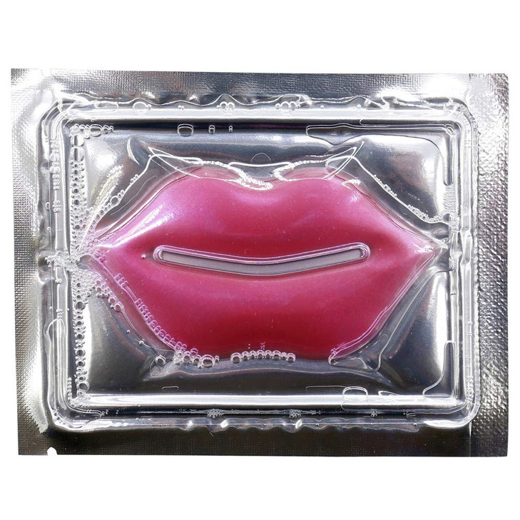 Adofect 30 Pieces Collagen Crystal Lip Masks Collagen Lip Pads Great for Moisturizing Remove Dead Skin Anti Chapped Anti