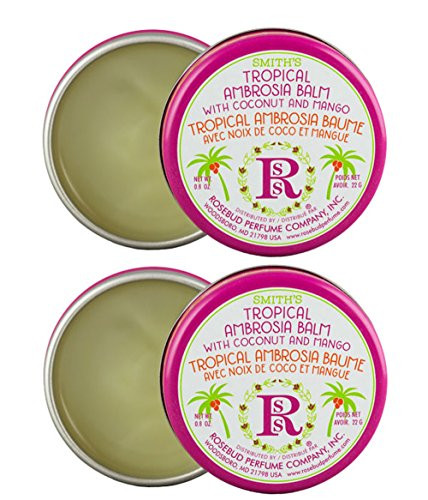 Rosebud Salve Tropical Ambrosia Balm 08 oz tins 2 Pack
