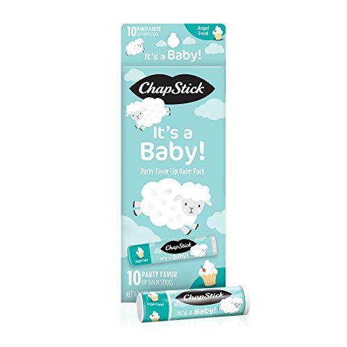 Chapstick Party Favor Lip Balm Gift Pack Its a Baby 10 sticks 015 oz each Cream White