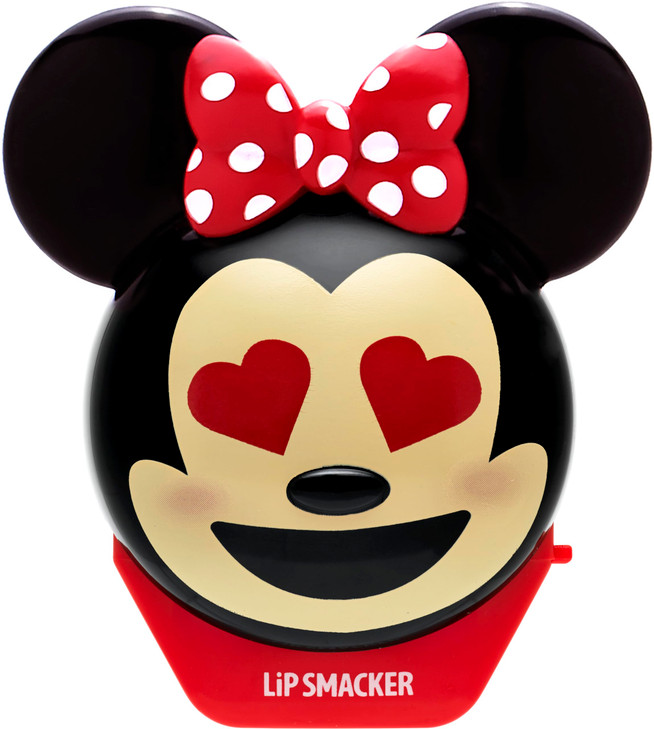 Lip Smacker Disney Minnie Mouse Emoji Lip Balm Strawberry Lemonade Flavored Clear For Kids