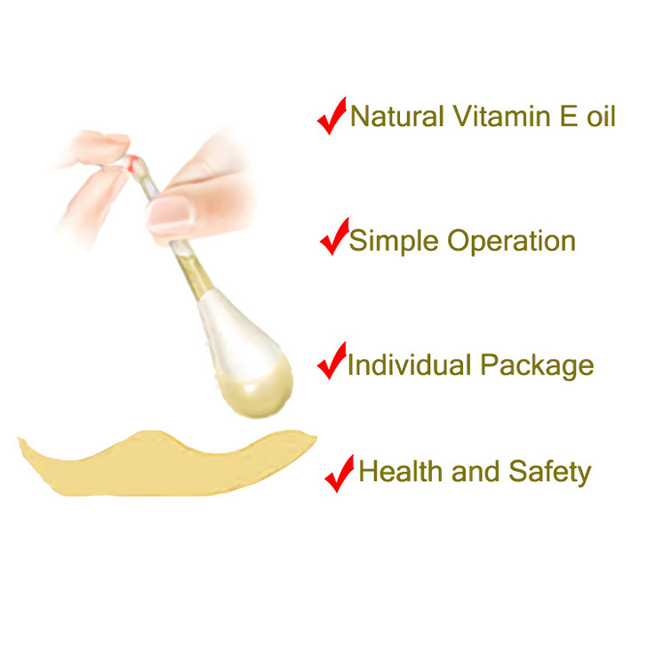 Teeth Whitening Vitamin E oil Q tip Applicators to Moisturizing Healing Lip and Gum during Smooth Skin Improve Skin Resi