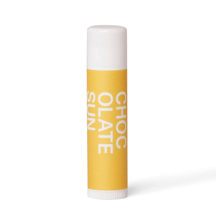 Chocolate Sun Organic Lip Treatment Clean NonToxic Natural Beauty Lip Balm Lemon Sugar