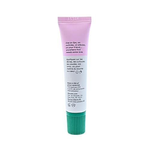 Glossier Balm Dotcom Lip Balm and Skin Salve Rose Sheer Pink Tint