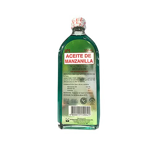 Aceite De Manzanilla 100ml Large Size (NEW STOCK)