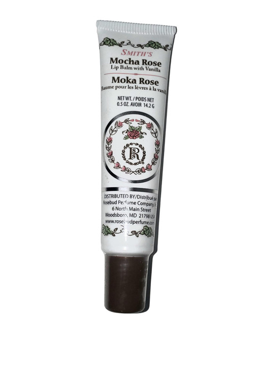 Rosebud Perfume Co Mocha Rose Lip Balm 08 oz 22 g
