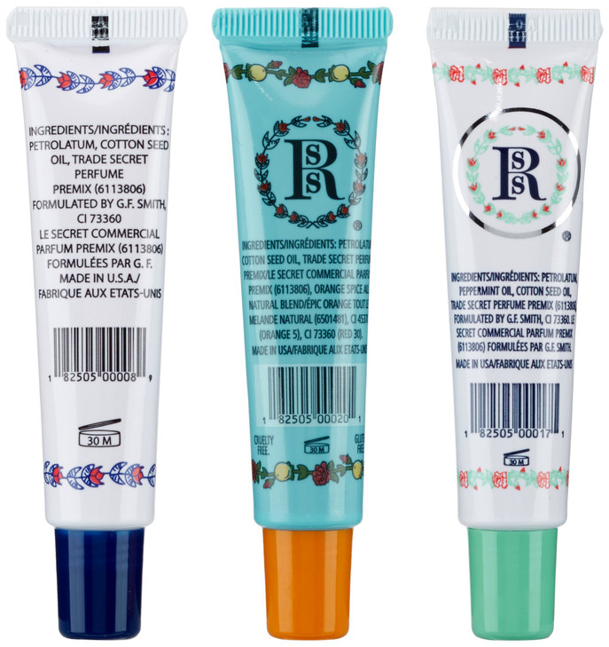 Rosebud Lip Balm Trio