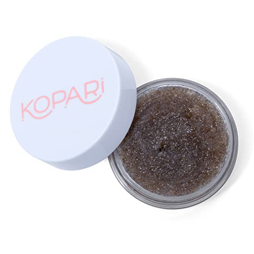 Kopari Coconut Lip Scrubby Removes Dry Skin For Soft Lips Volcanic Sand Brown Sugar Crushed Coconut Shells Hydrate Exfol