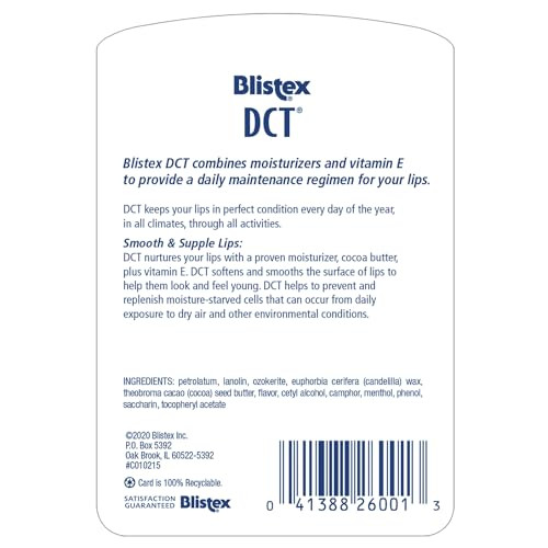 Blistex Dct Daily Conditioning treatment 025 oz Pack of 12