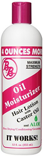 BB Oil Moisturizer, Hair Lotion With Castor Oil and Aloe, Maximum Strength, 12-Fluid Ounce online at globaldelivered