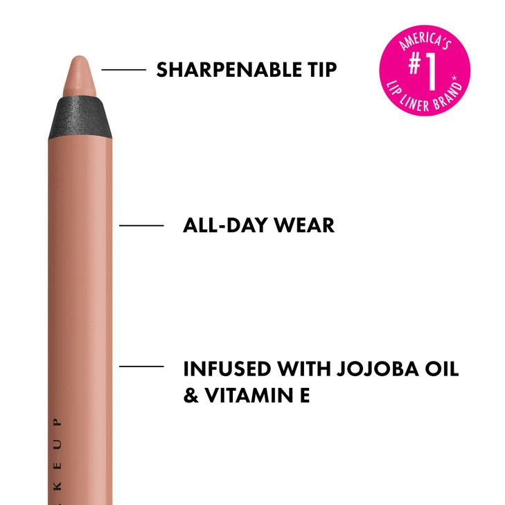 NYX PROFESSIONAL MAKEUP Line Loud Lip Liner Longwear and Pigmented Lip Pencil with Jojoba Oil Vitamin E Goal Crusher Mid