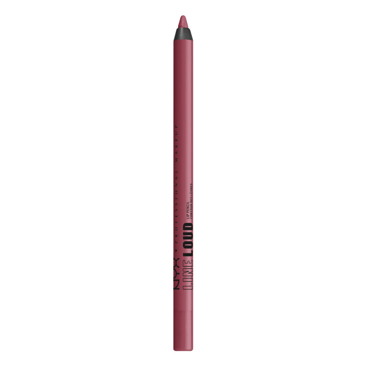 NYX PROFESSIONAL MAKEUP Line Loud Lip Liner Longwear and Pigmented Lip Pencil with Jojoba Oil Vitamin E Goal Getter Deep