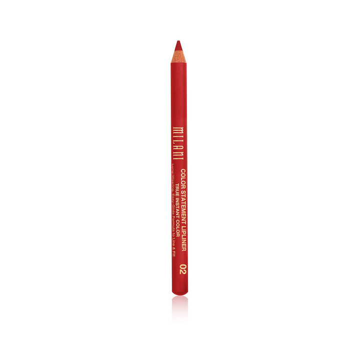 Milani Color Statement Lipliner True Red 004 Ounce CrueltyFree Lip Pencil to Define Shape Fill Lips
