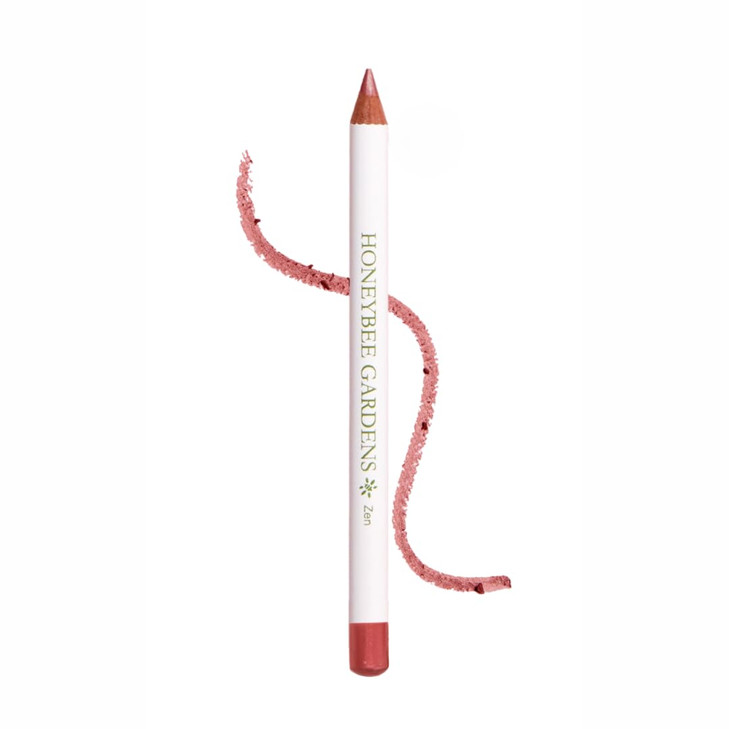 Honeybee Gardens Irresistible Lip Liner In Zen Warm Pink Color LongLasting GlutenFree Vegan 004 oz