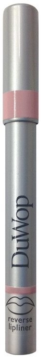 DuWop Cosmetics Reverse Lipliner Nude Colorless Matte Pencil to Perfectly Shape Lips and Prevent Lipstick Feathering