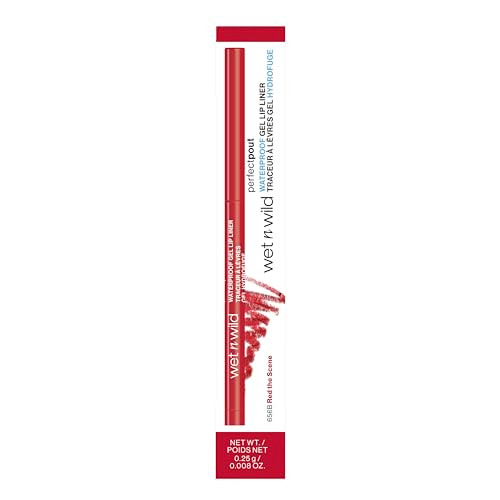 wet n wild Perfect Pout Matte Retractable Gel Lip Liner Pencil Rich Creamy Long Lasting Color WellDefined and Flawless A