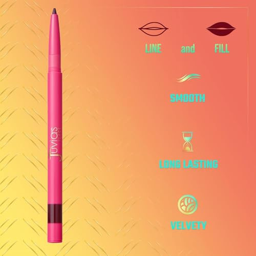 Juvias Place Coffee Shop Luxe Lip Liner Kola Colorstay Matte Finish Lip Pencil Makeup for Natural Long Lasting Beauty an