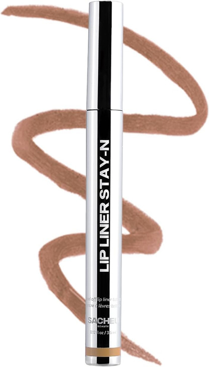 Sacheu Lip Liner STAYN Peel Off Lip Stain Long Lasting Waterproof Lip Tint with Hyaluronic Acid Vitamin E Transfer Proof