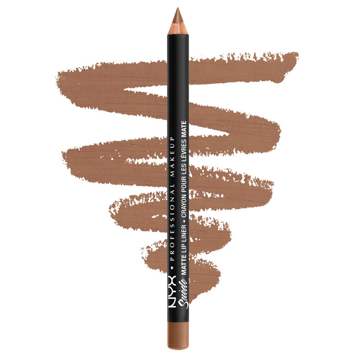 NYX Nyx suede matte lip liner smll07 sandstormglitz